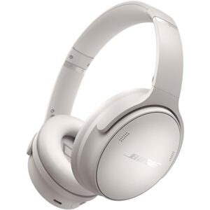 Bose QuietComfort Wireless Noise Cancelling Headphones, White Smoke