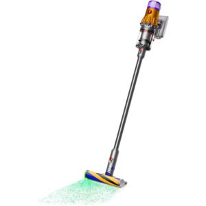 Dyson V12 Detect Slim Cordless Vacuum Cleaner, Yellow/Iron